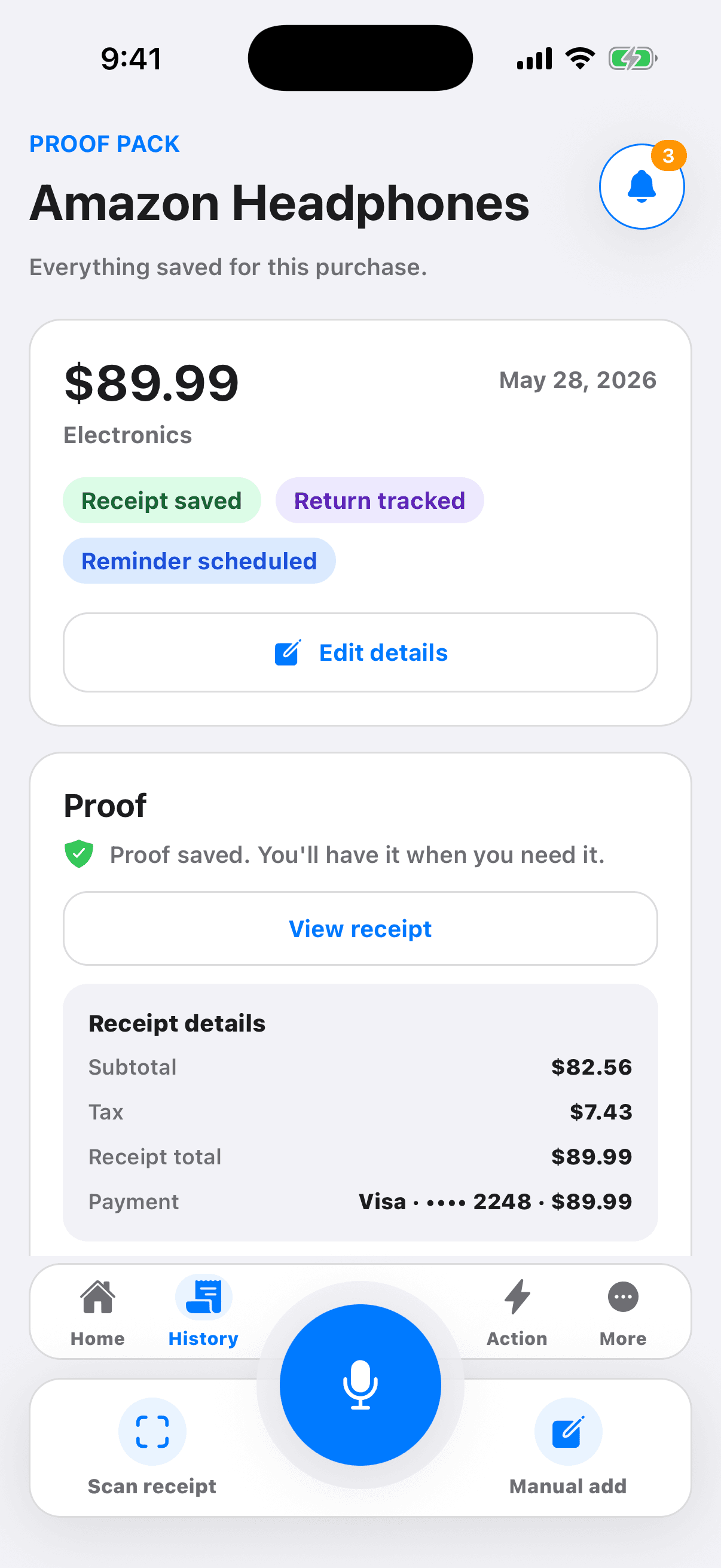 Jareon Amazon return scenario.